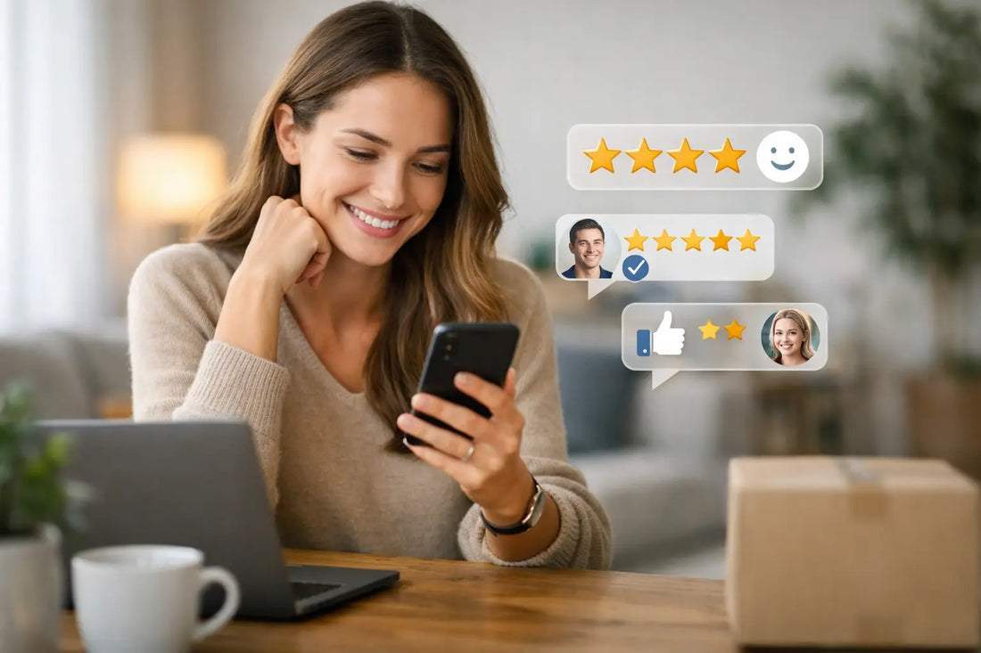 Kundenbewertungen stärken Online-Shop-Vertrauen
