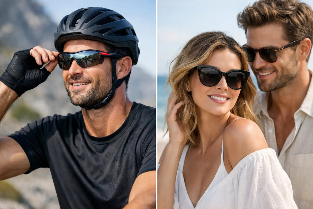 Sportbrille oder Fashion Sonnenbrille?