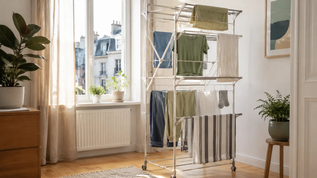 Wäsche in kleiner Wohnung trocknen