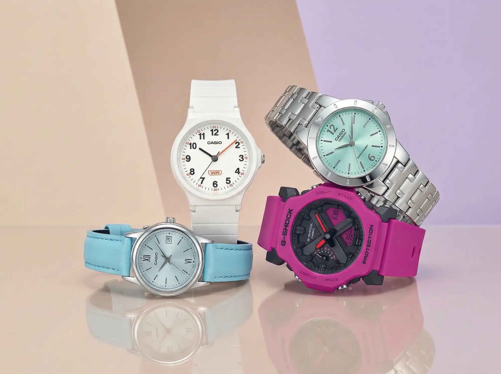 Casio Damenuhren – Retro Pop & G-Shock