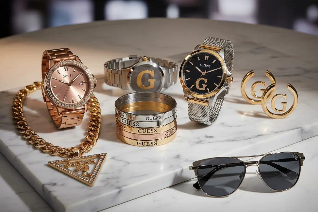 Guess – Uhren Schmuck & Sonnenbrillen