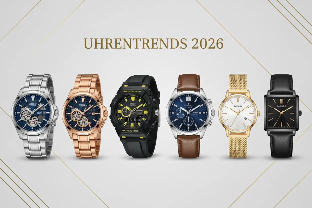 Uhrentrends 2026 – Neue Designs & Top-Marken | AWK Flagship