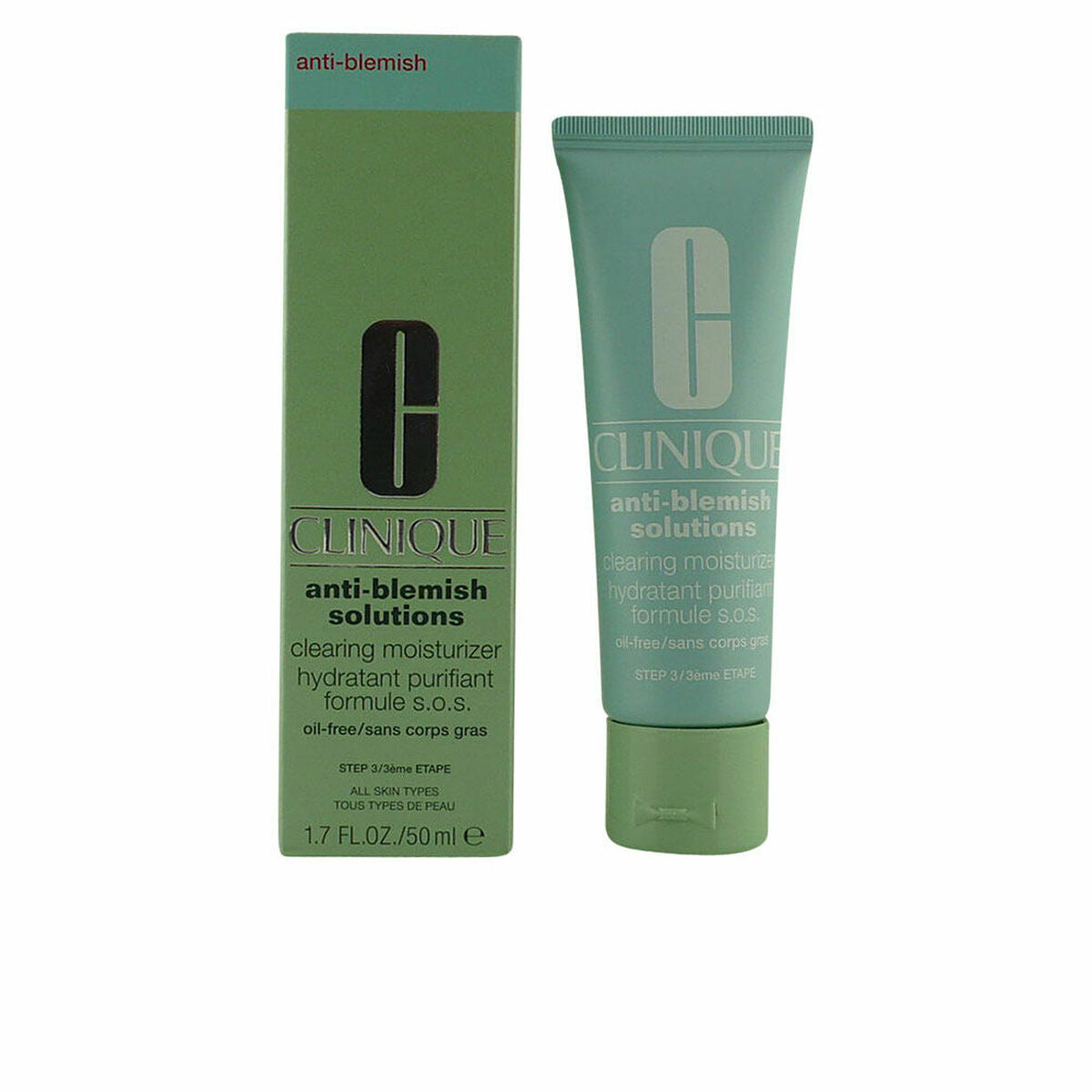 Feuchtigkeitsgel Clinique Anti-Blemish Solutions All-Over Clearing Treatment (50 ml) - AWK Flagship