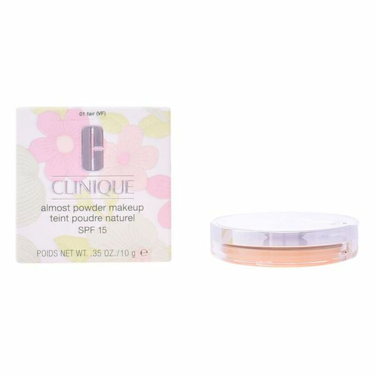 Puder Make-up Almost Powder Clinique Spf 15 Spf 15 10 g - AWK Flagship