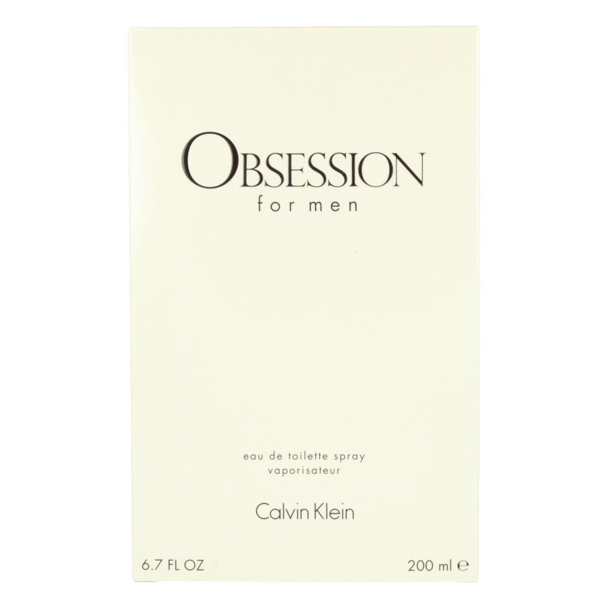 Herrenparfüm Calvin Klein EDT 200 ml Obsession For Men - AWK Flagship