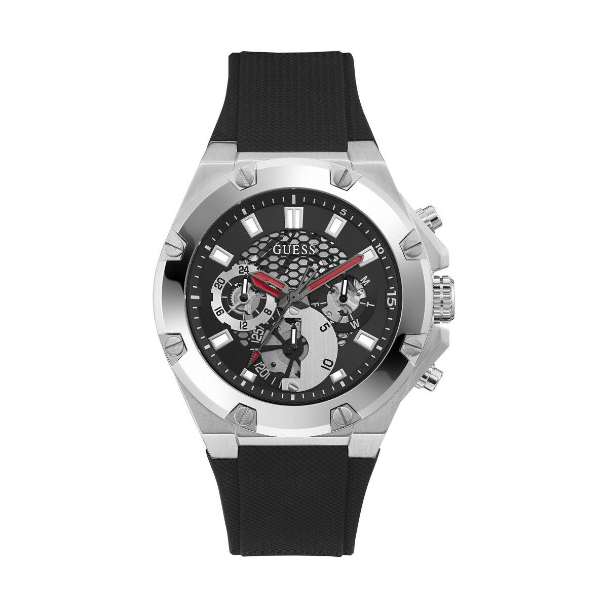 Herrenuhr Guess GW0334G1 Schwarz (Ø 46 mm) - AWK Flagship