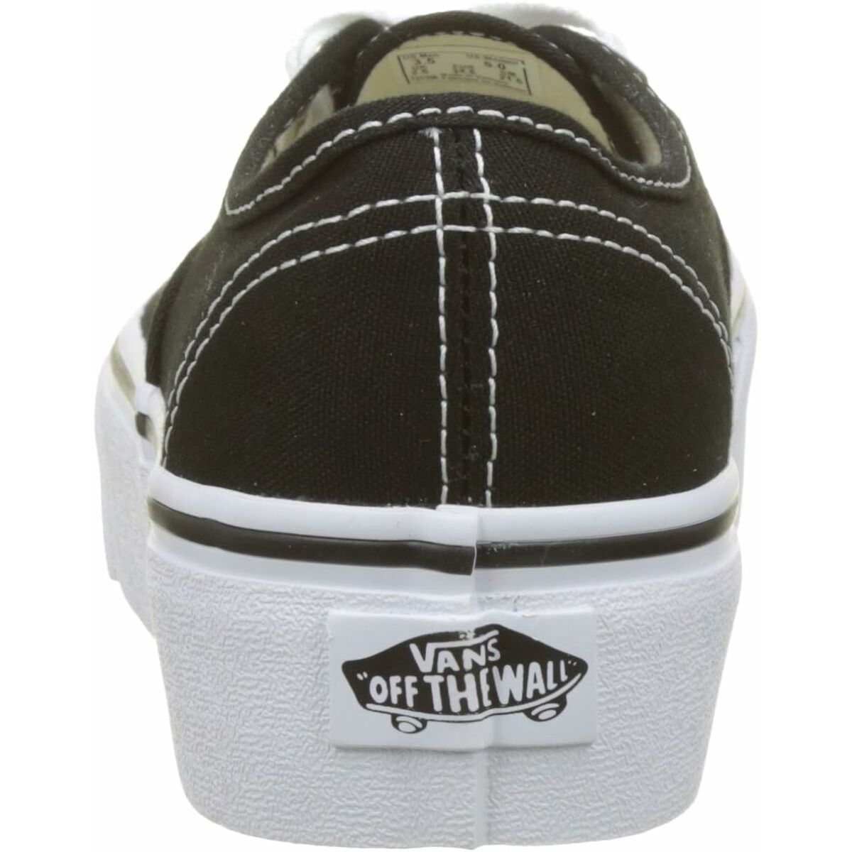 Herren-Sportschuhe AUTHENTIC PLAFOR Vans UA AUTHENTIC PLATFORM Schwarz - AWK Flagship