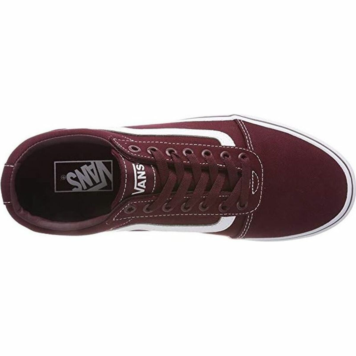 Herren Sneaker Vans Ward Dunkelrot - AWK Flagship