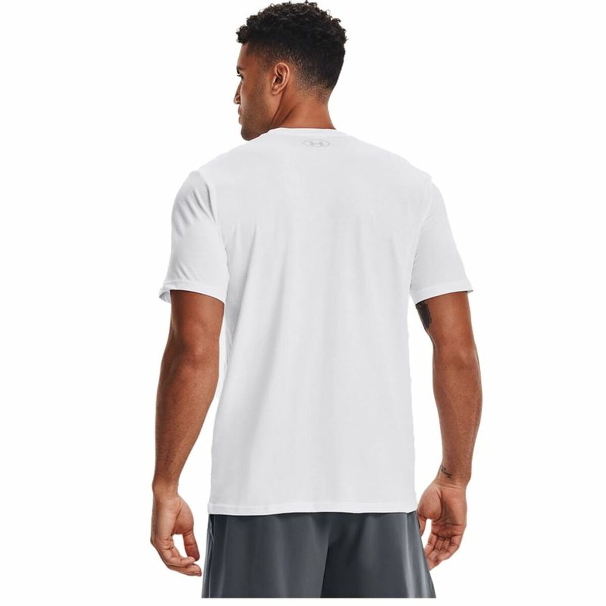 Herren Kurzarm-T-Shirt Under Armour Team issue Wordmark Weiß - AWK Flagship