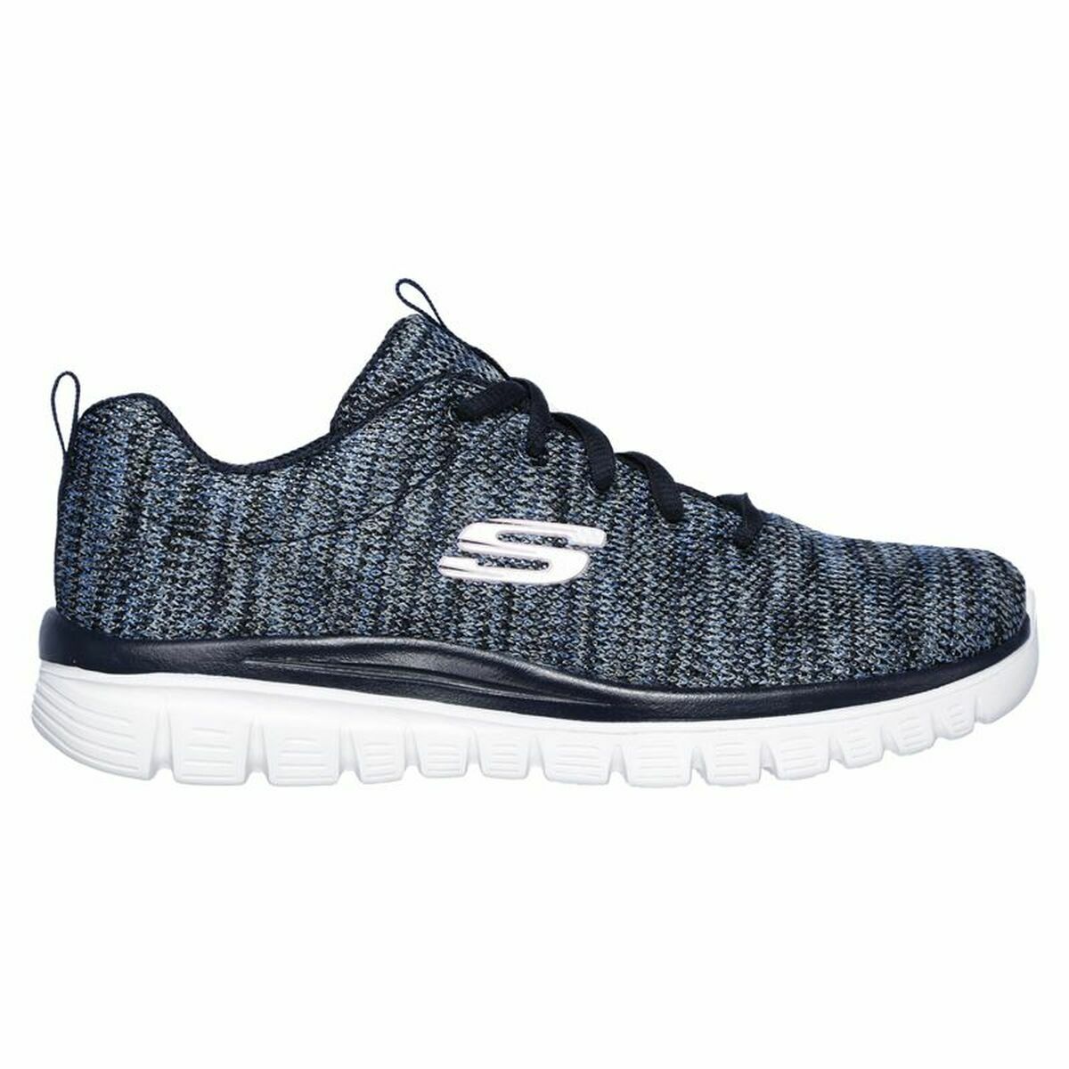 Laufschuhe für Damen Skechers GRACEFUL-TWISTED FORTUNE Dunkelblau Damen - AWK Flagship