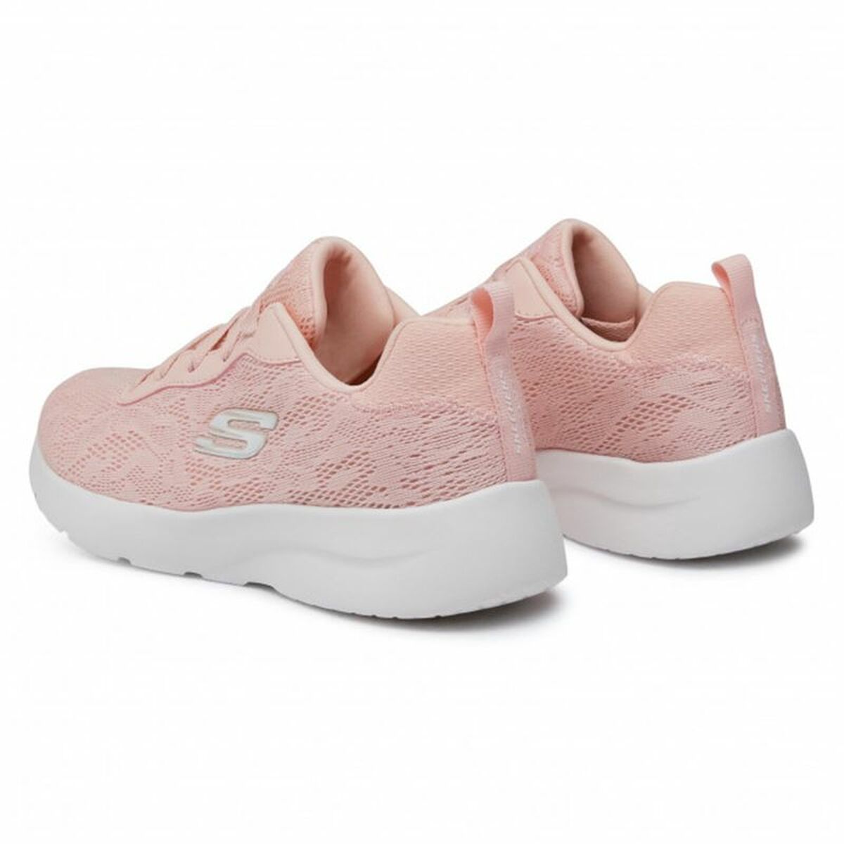 Laufschuhe für Damen Skechers Dynamight Floral Rosa - AWK Flagship