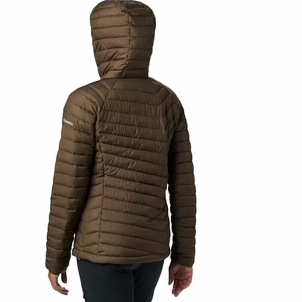 Sportjacke für Frauen Trail Columbia Powder Lite™ Olive - AWK Flagship