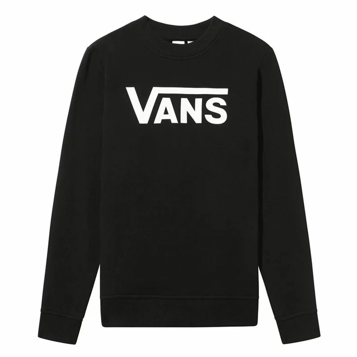 Herren Sweater ohne Kapuze Vans  Classic V  Schwarz - AWK Flagship