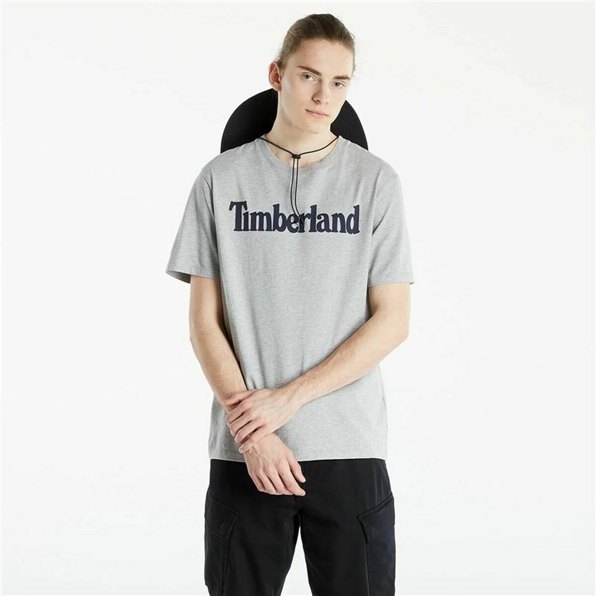 T-Shirt Timberland Kennebec Linear Grau Herren - AWK Flagship