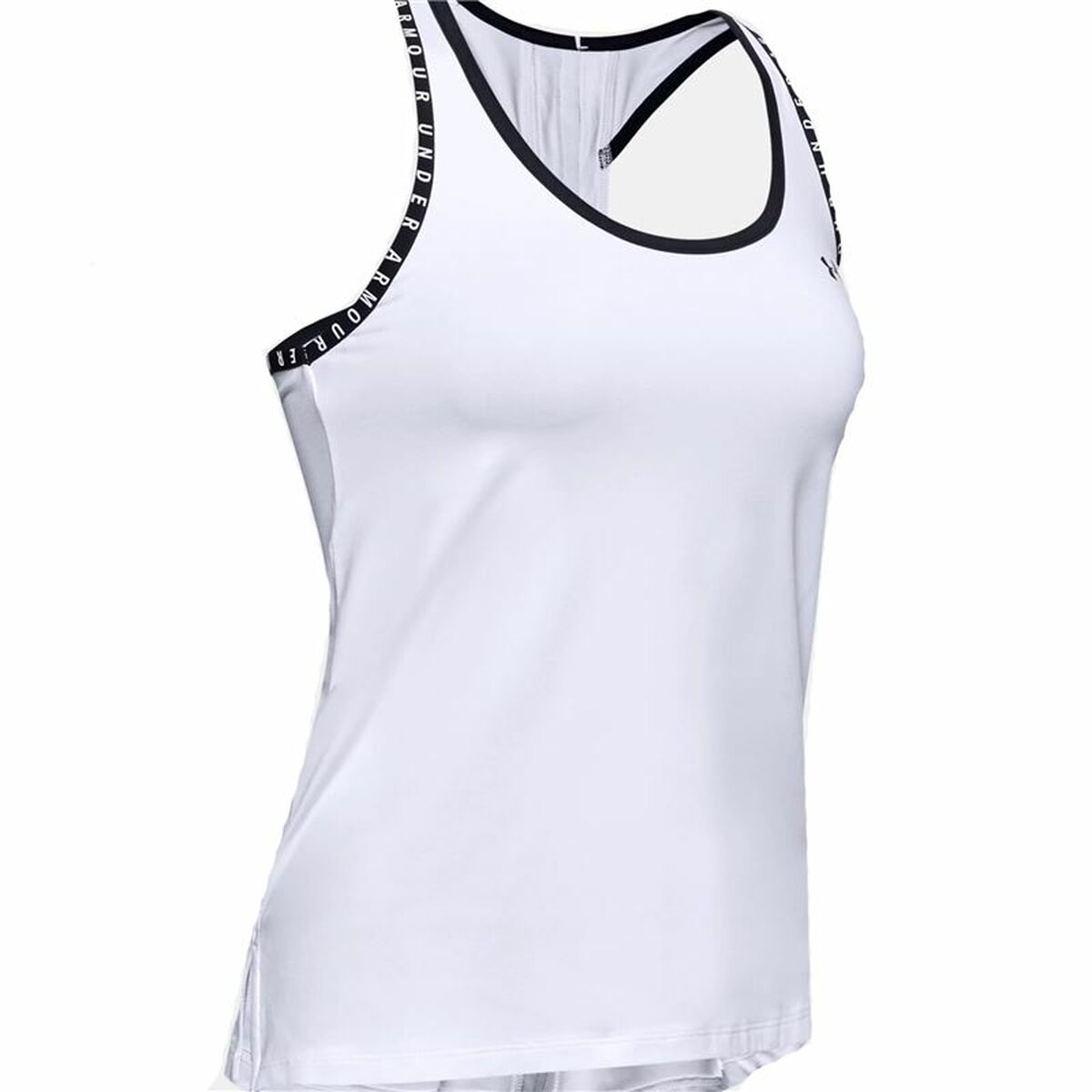 Tanktop Frau Under Armour Knockout Weiß - AWK Flagship