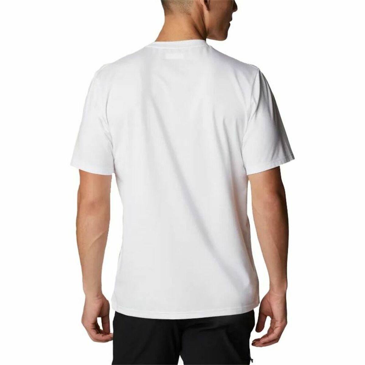 Herren Kurzarm-T-Shirt Columbia Sun Trek Weiß Herren - AWK Flagship