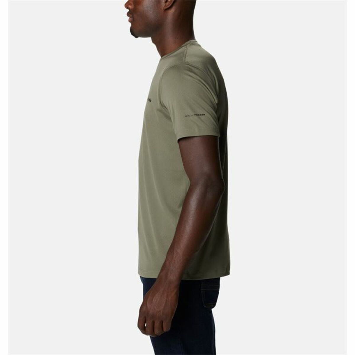 Herren Kurzarm-T-Shirt Columbia Zero Rules Olive - AWK Flagship