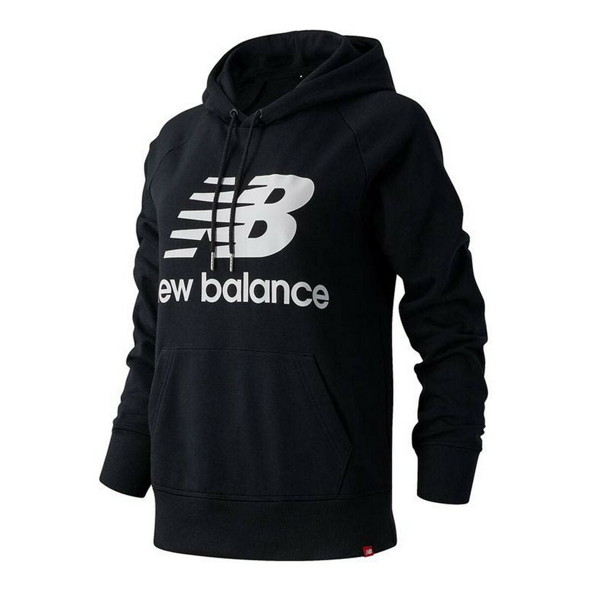 Damen Sweater mit Kapuze New Balance Essentials Schwarz - AWK Flagship