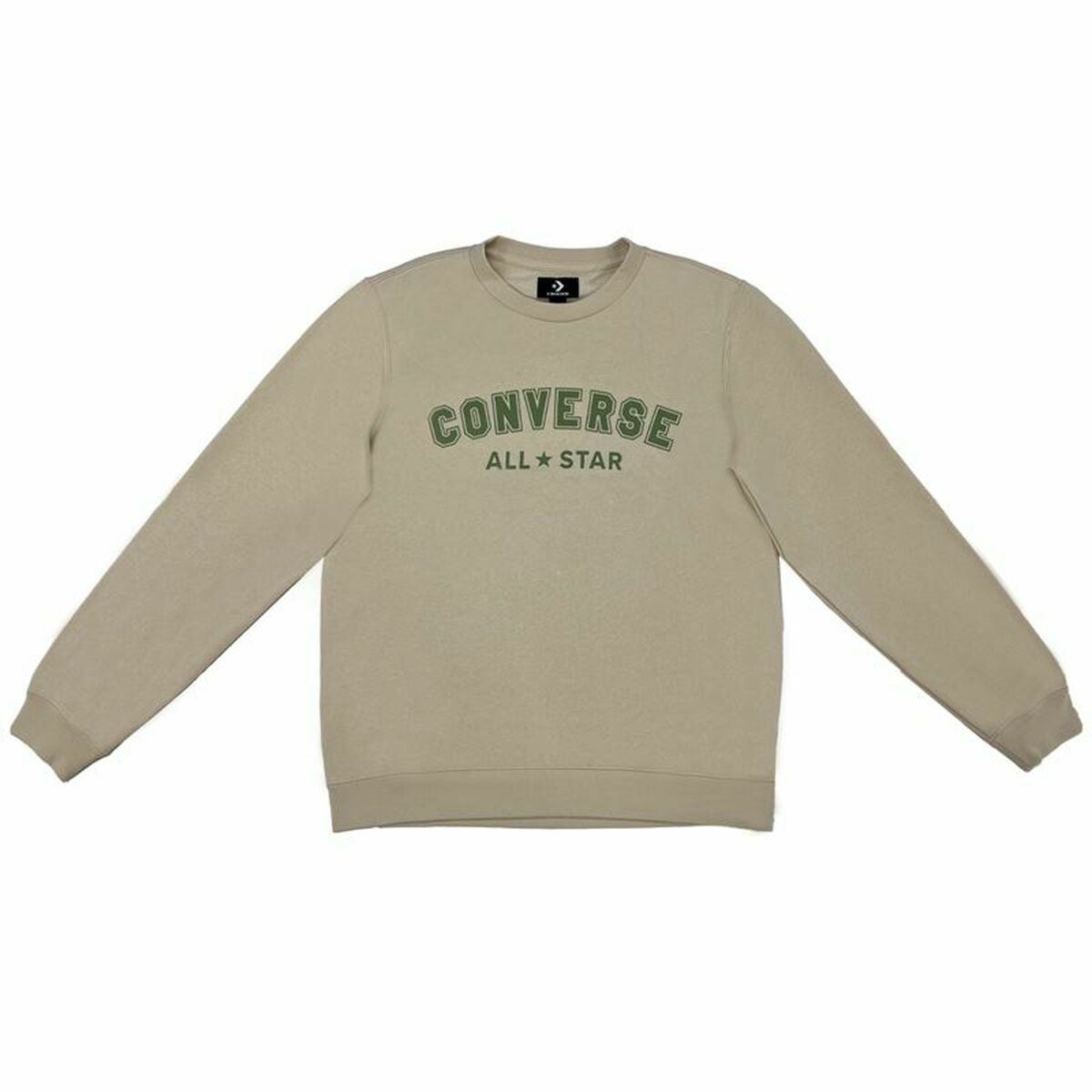 Herren Sweater ohne Kapuze Converse Classic Fit All Star Single Screen Braun - AWK Flagship