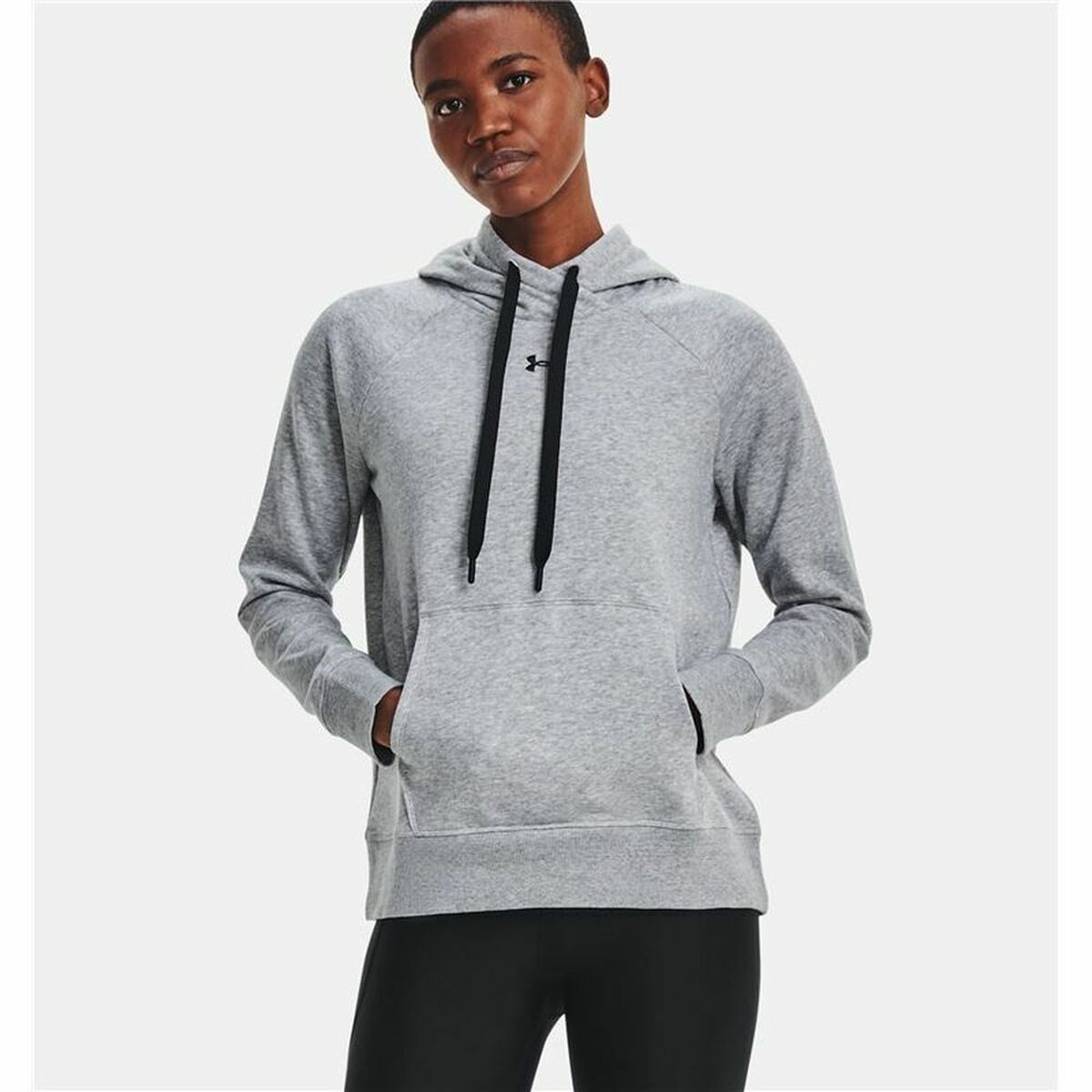 Damen Sweater mit Kapuze Under Armour Rival Grau - AWK Flagship