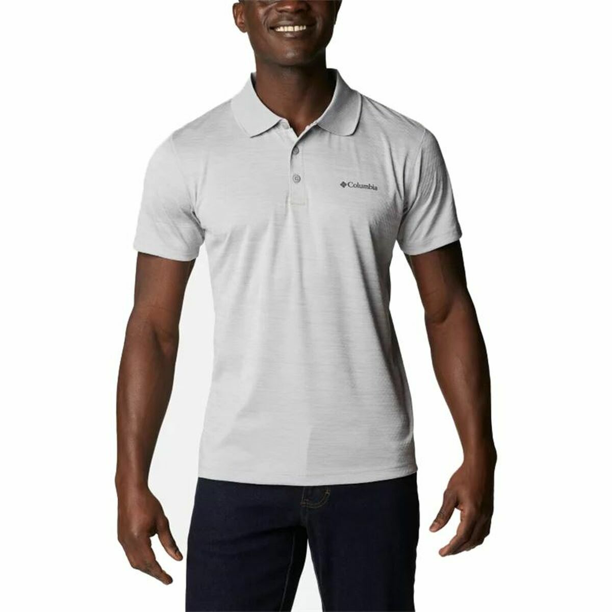 Herren Kurzarm-Poloshirt Columbia Zero Rules™ Grau - AWK Flagship