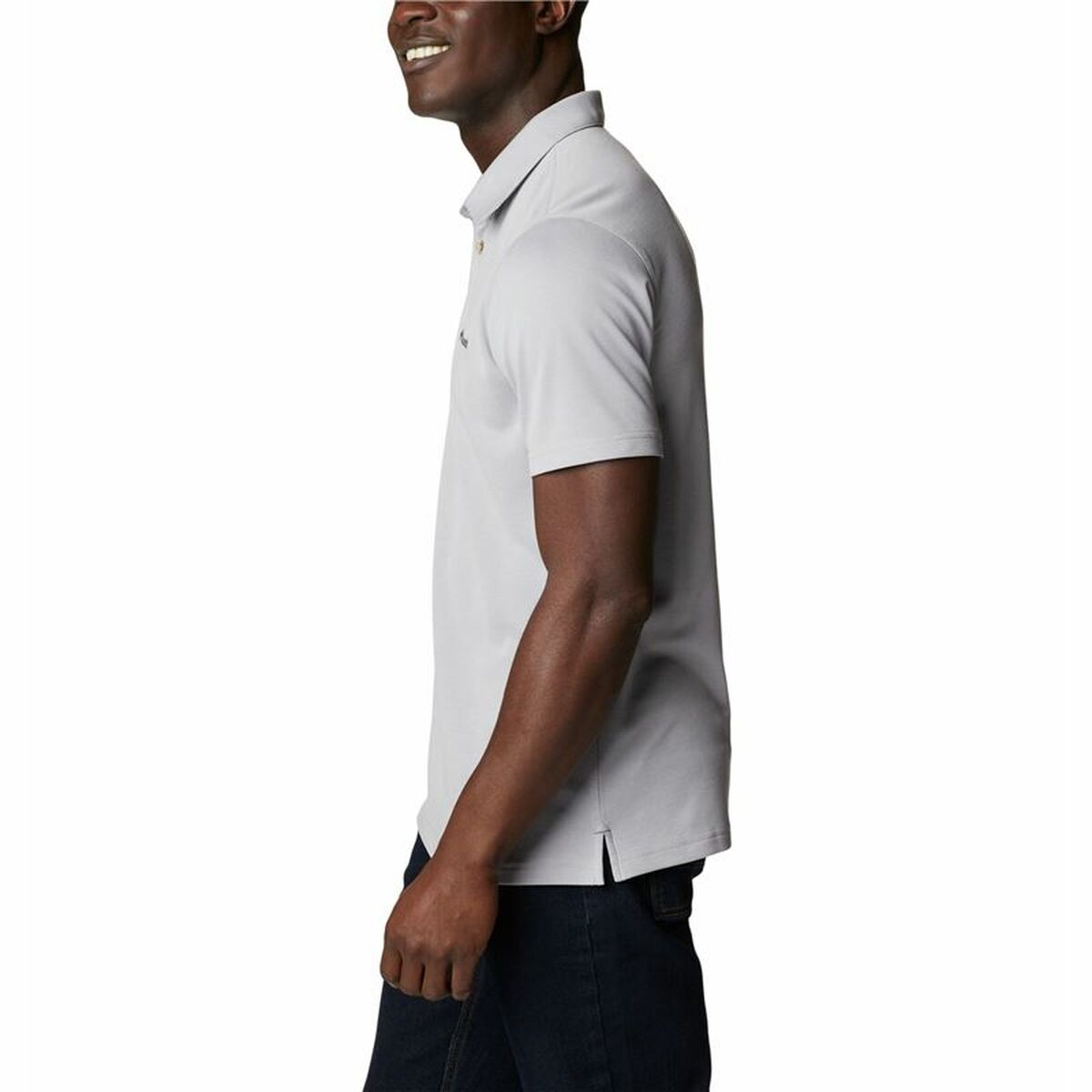 Herren Kurzarm-Poloshirt Columbia Nelson Point™ Grau - AWK Flagship