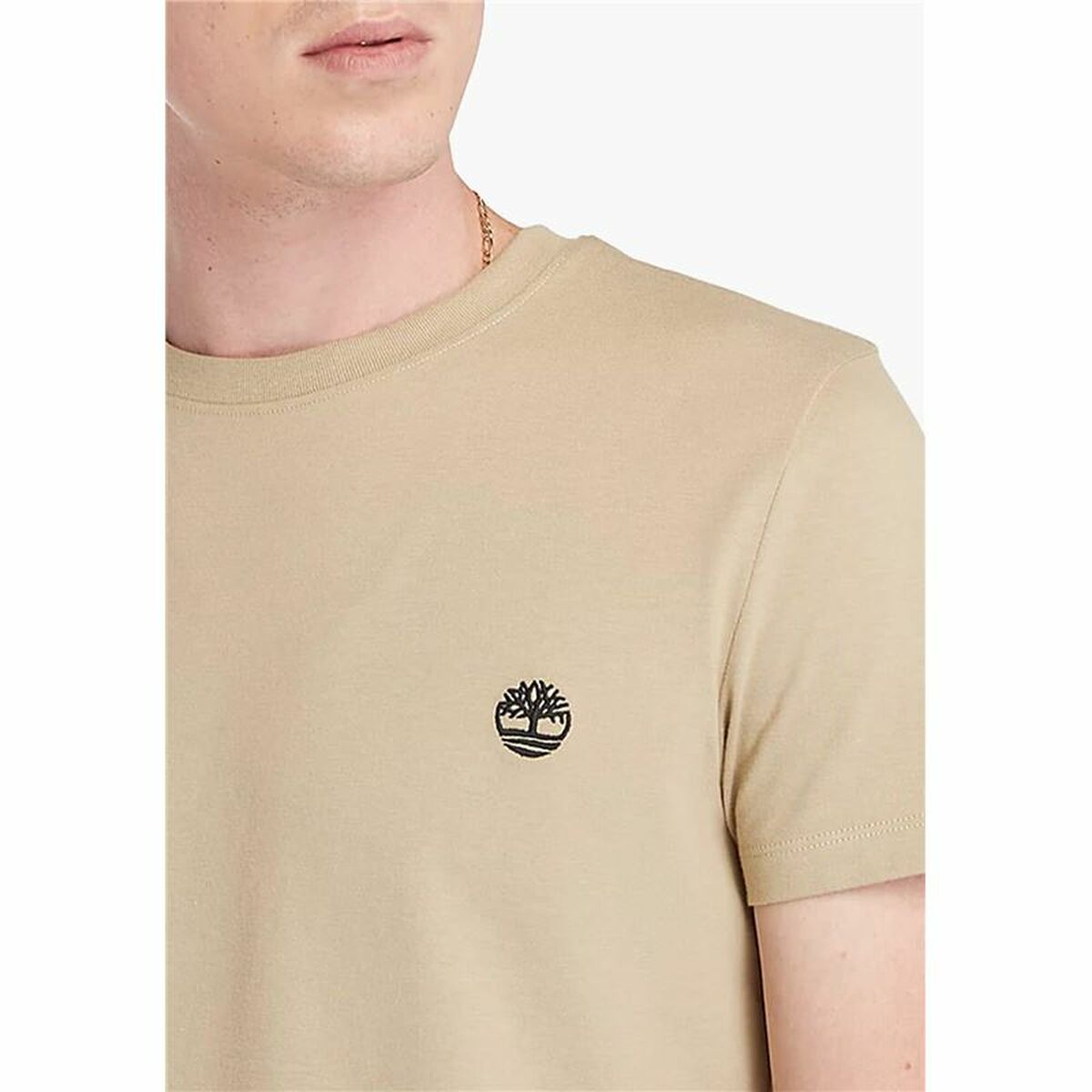 Herren Kurzarm-T-Shirt Timberland Beige - AWK Flagship