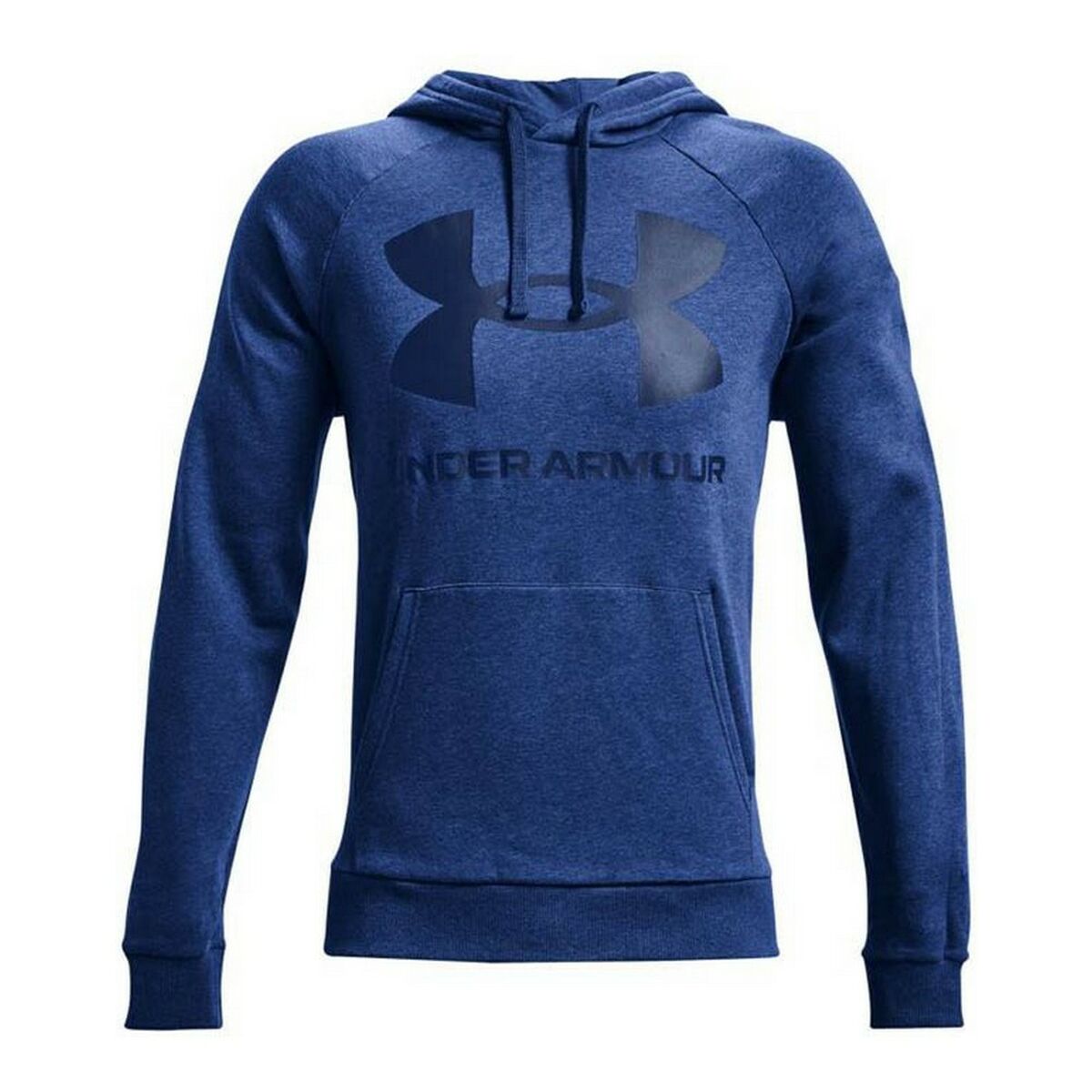 Herren Sweater mit Kapuze Under Armour Fleece Rival Dunkelblau - AWK Flagship