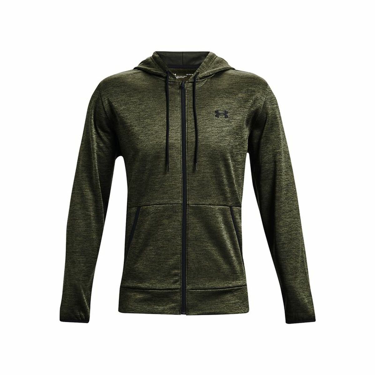 Sportjacke für Herren Under Armour Fleece FZ Olive - AWK Flagship