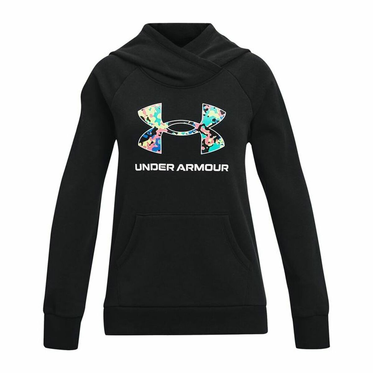 Sweatshirt mit Kapuze für Mädchen Under Armour Rival Schwarz - AWK Flagship