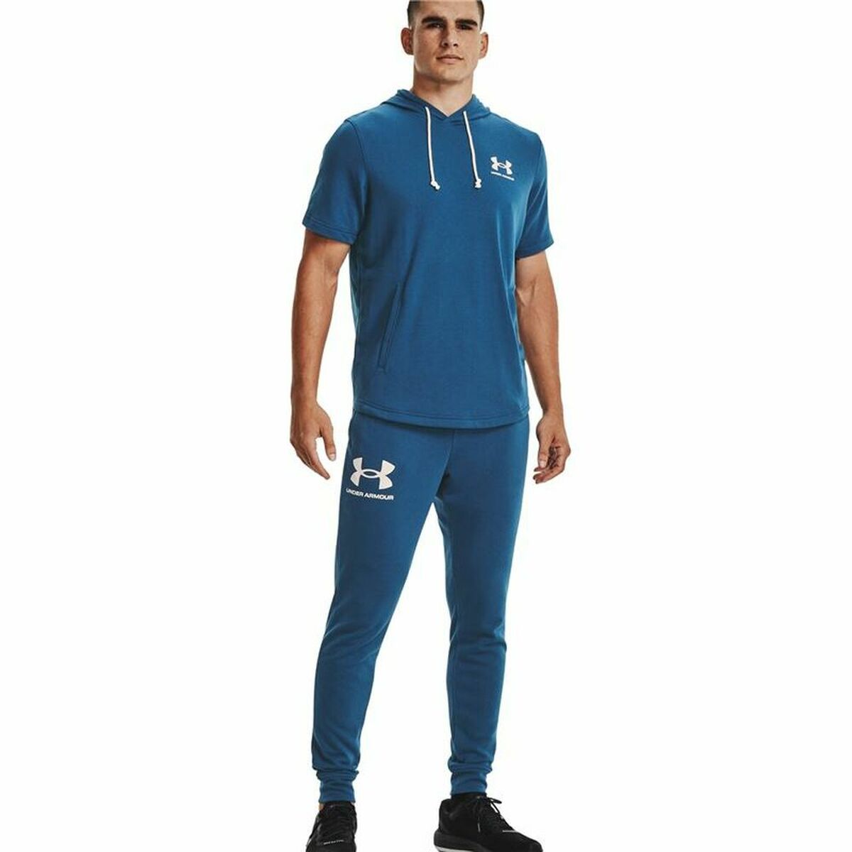 Hose für Erwachsene Under Armour  Rival Terry Blau Herren - AWK Flagship