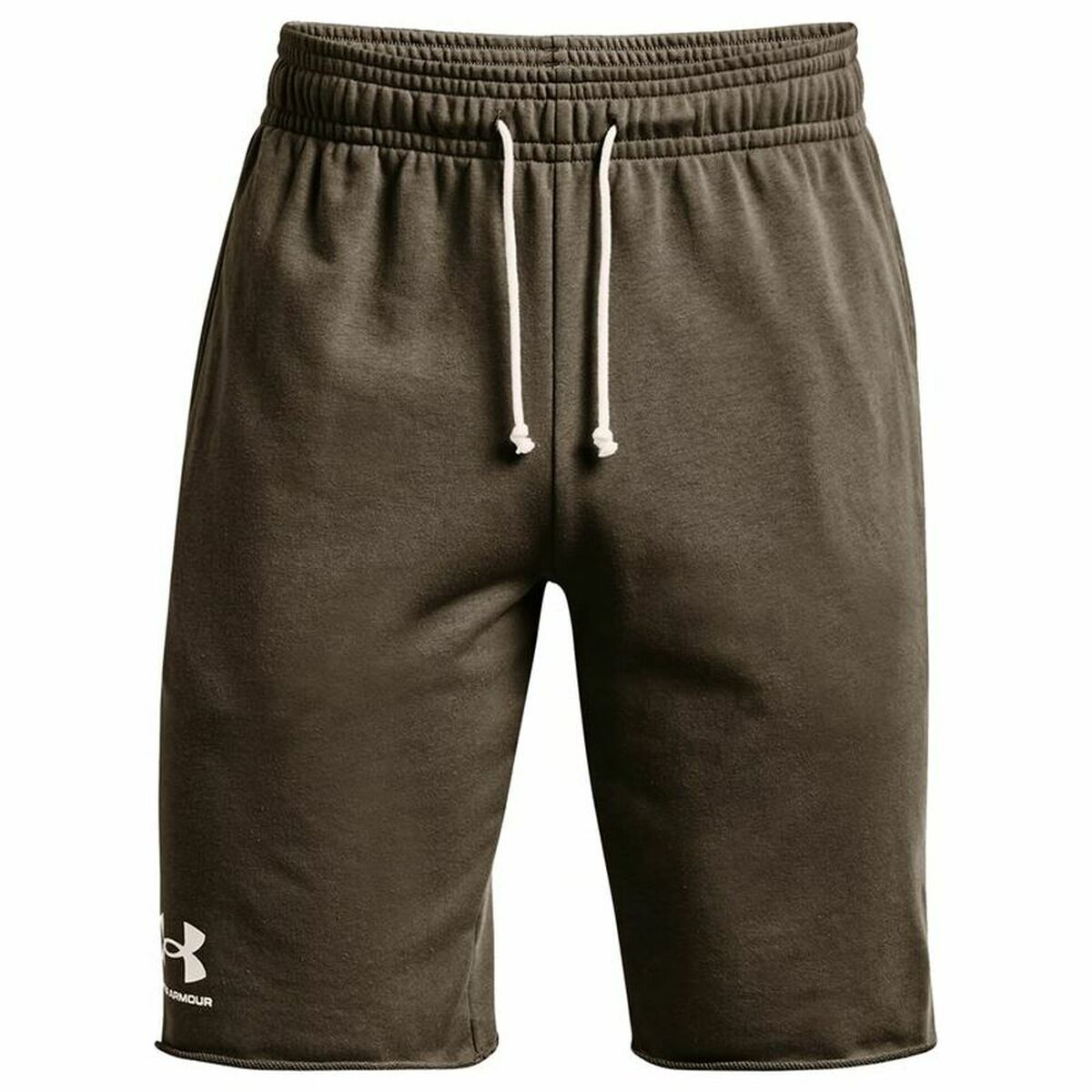 Hose für Erwachsene Under Armour  Rival Terry Herren Olive