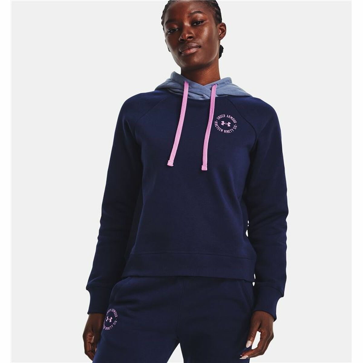 Damen Sweater mit Kapuze Under Armour Rival Fleece Marineblau - AWK Flagship