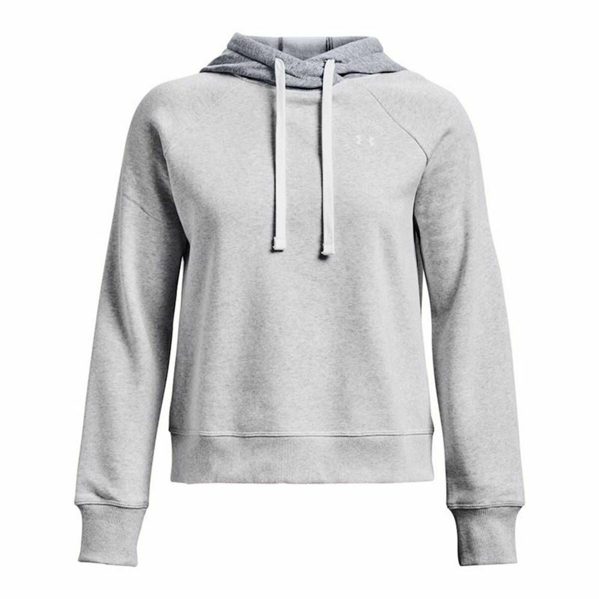 Herren Sweater mit Kapuze Under Armour Rival Fleece CB Grau - AWK Flagship