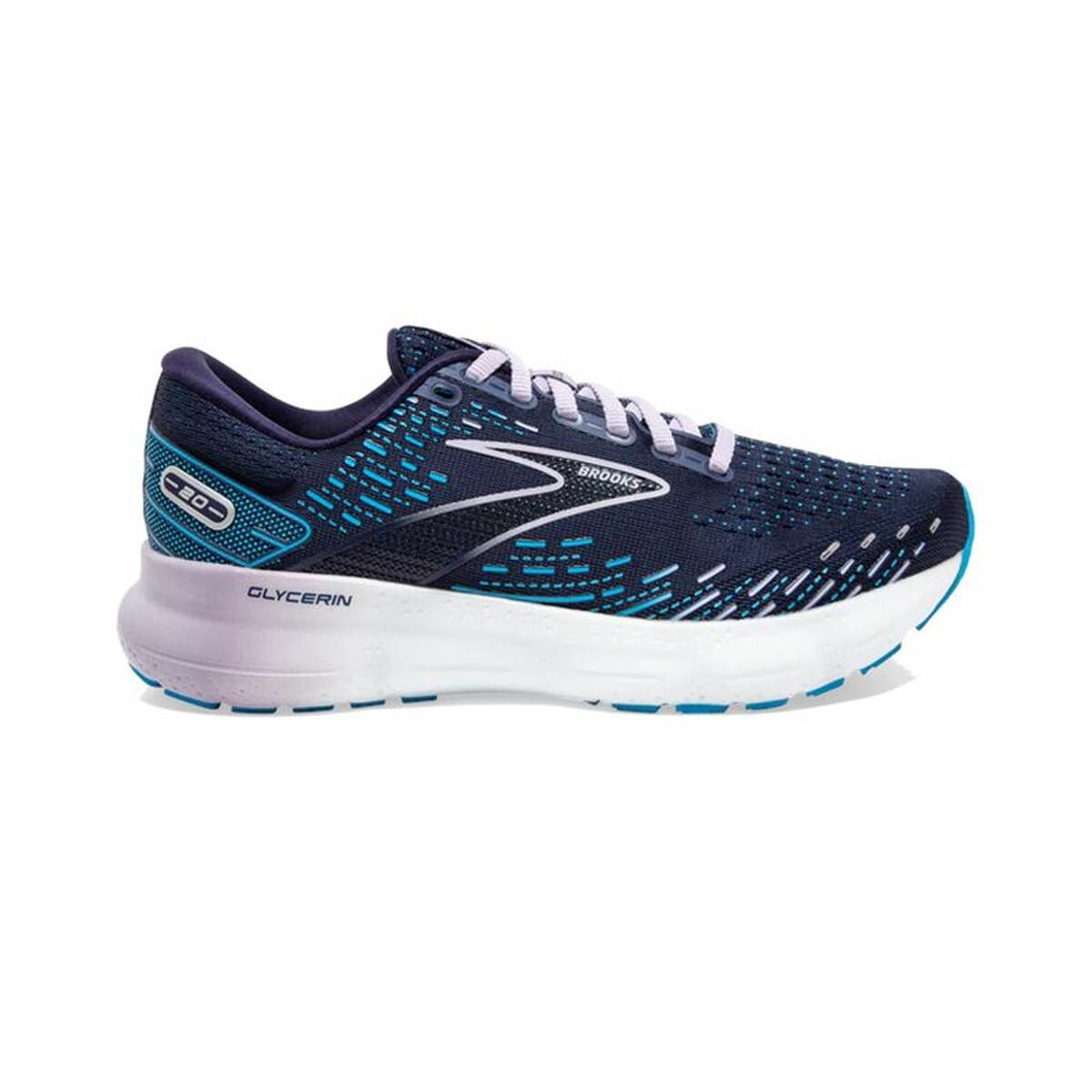 Laufschuhe für Erwachsene Brooks Glycerin 20 Wide Dunkelblau - AWK Flagship