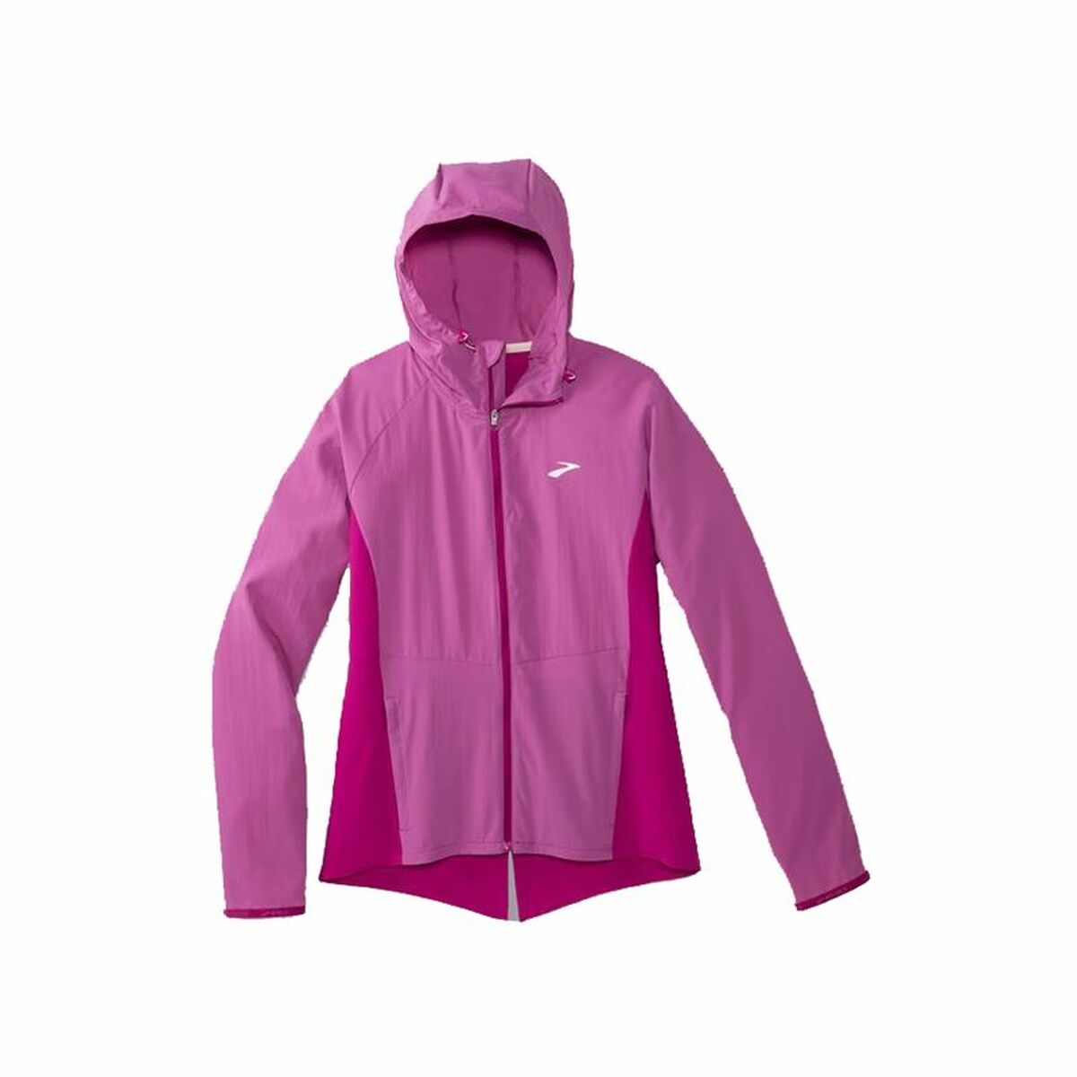 Sportjacke für Frauen Brooks Canopy Frosted Dunkelrosa - AWK Flagship