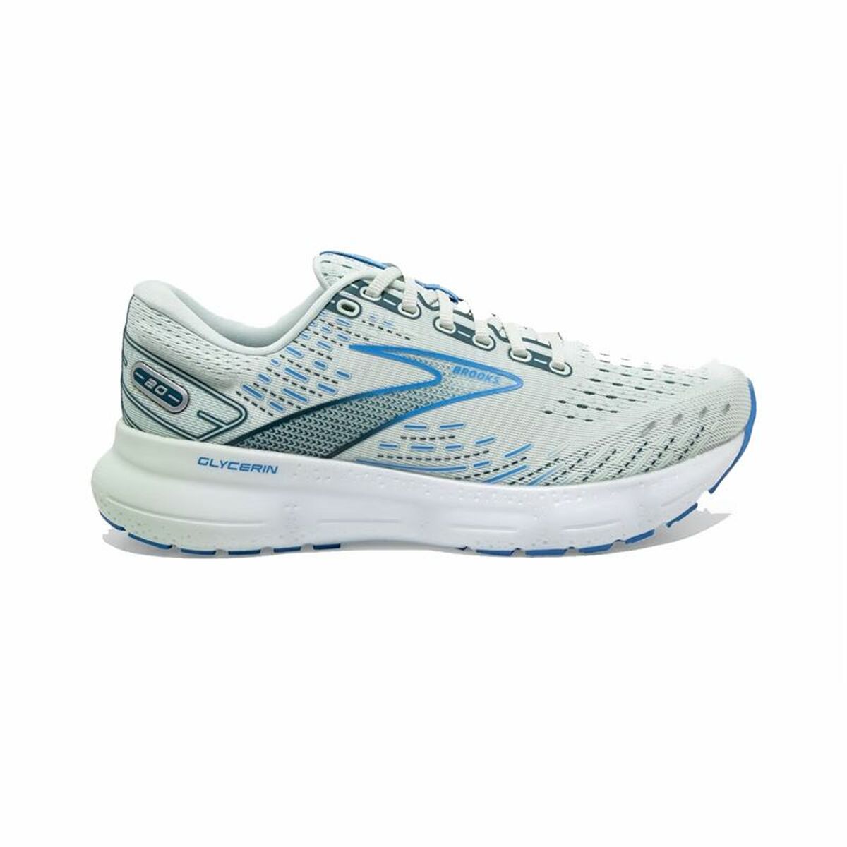 Laufschuhe für Damen Brooks Brooks Glycerin 20 Hellblau - AWK Flagship