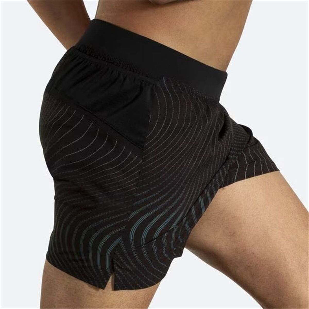 Herren-Sportshorts Brooks Sherpa 5" Schwarz - AWK Flagship