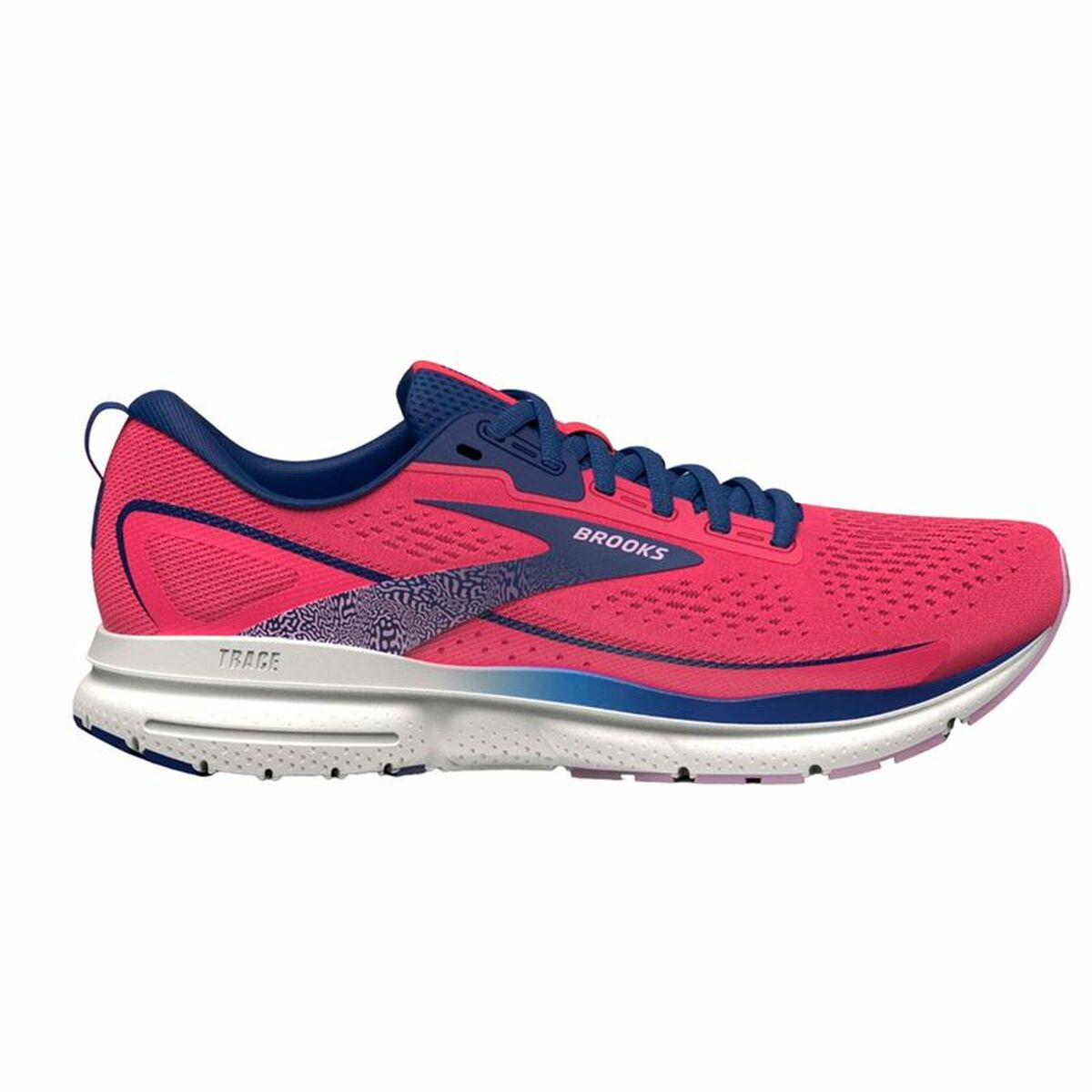 Laufschuhe für Damen Brooks Trace 3 Karmesinrot - AWK Flagship