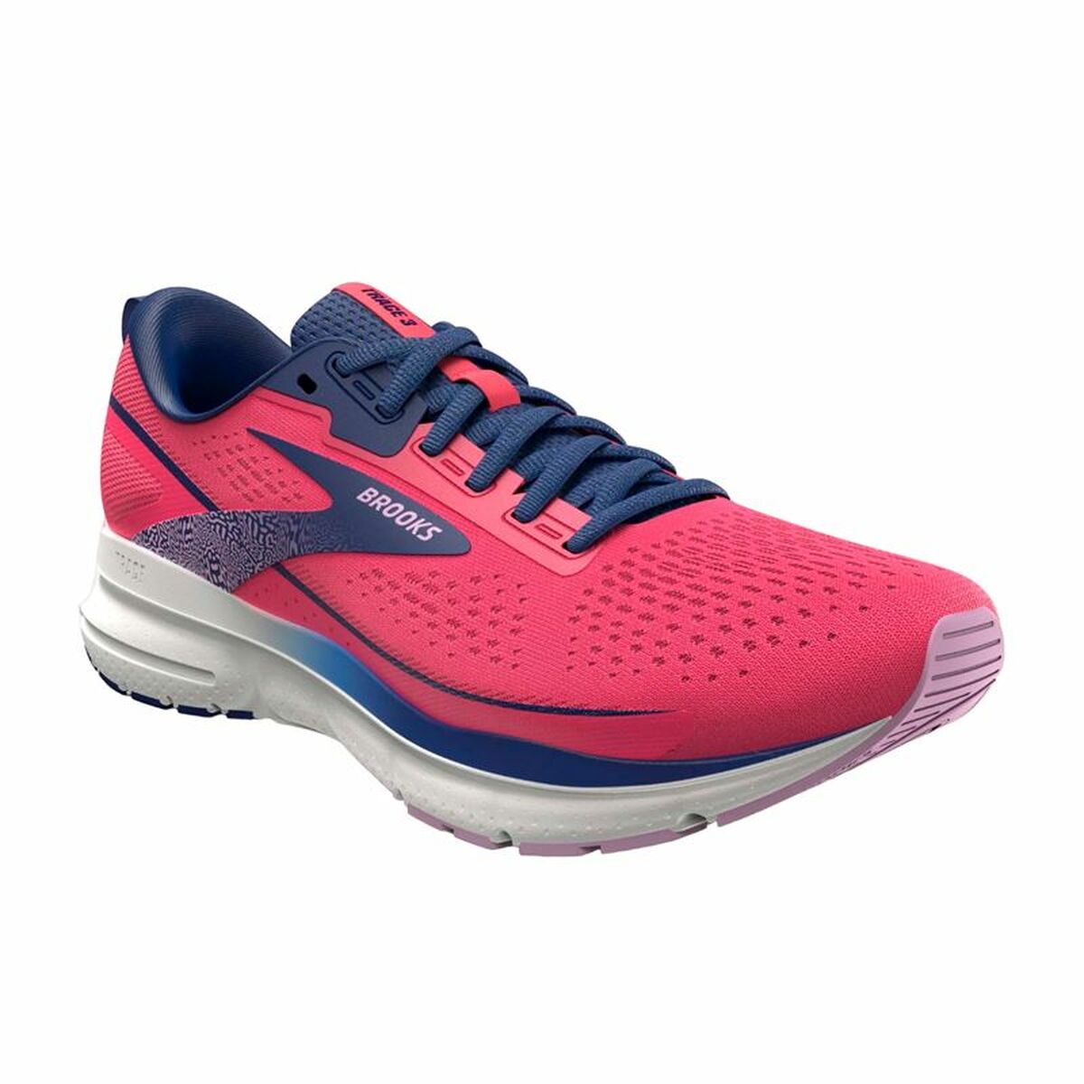 Laufschuhe für Damen Brooks Trace 3 Karmesinrot - AWK Flagship