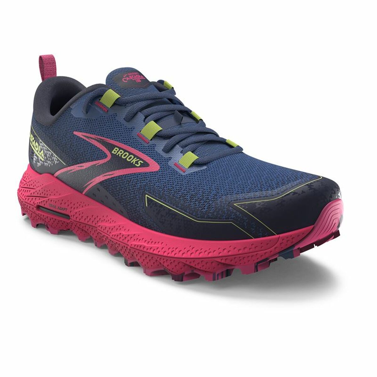 Laufschuhe für Damen Brooks Cascadia 18 Blau Grau Rosa - AWK Flagship