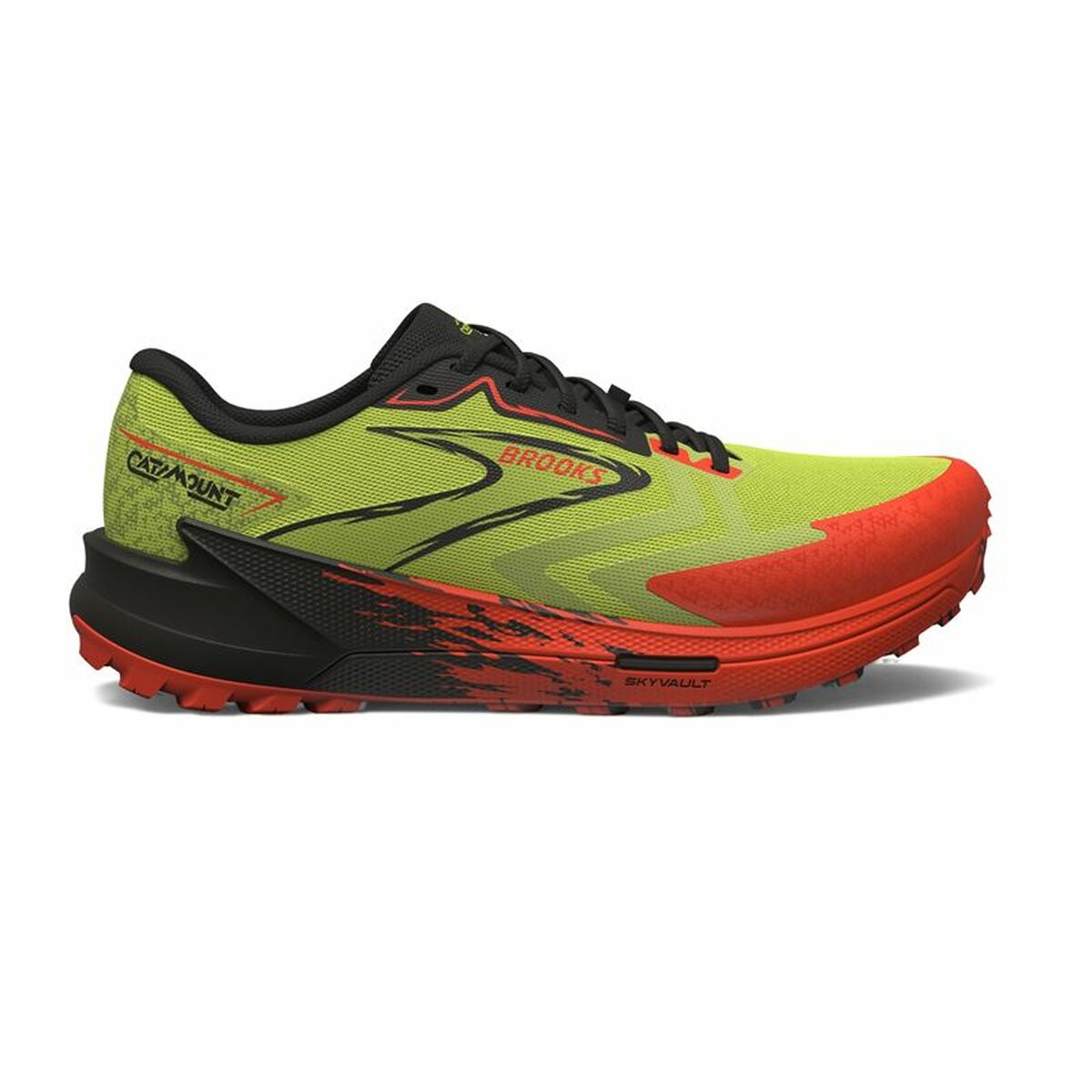 Herren-Sportschuhe Brooks Catamount 3 Gelb Rot - AWK Flagship