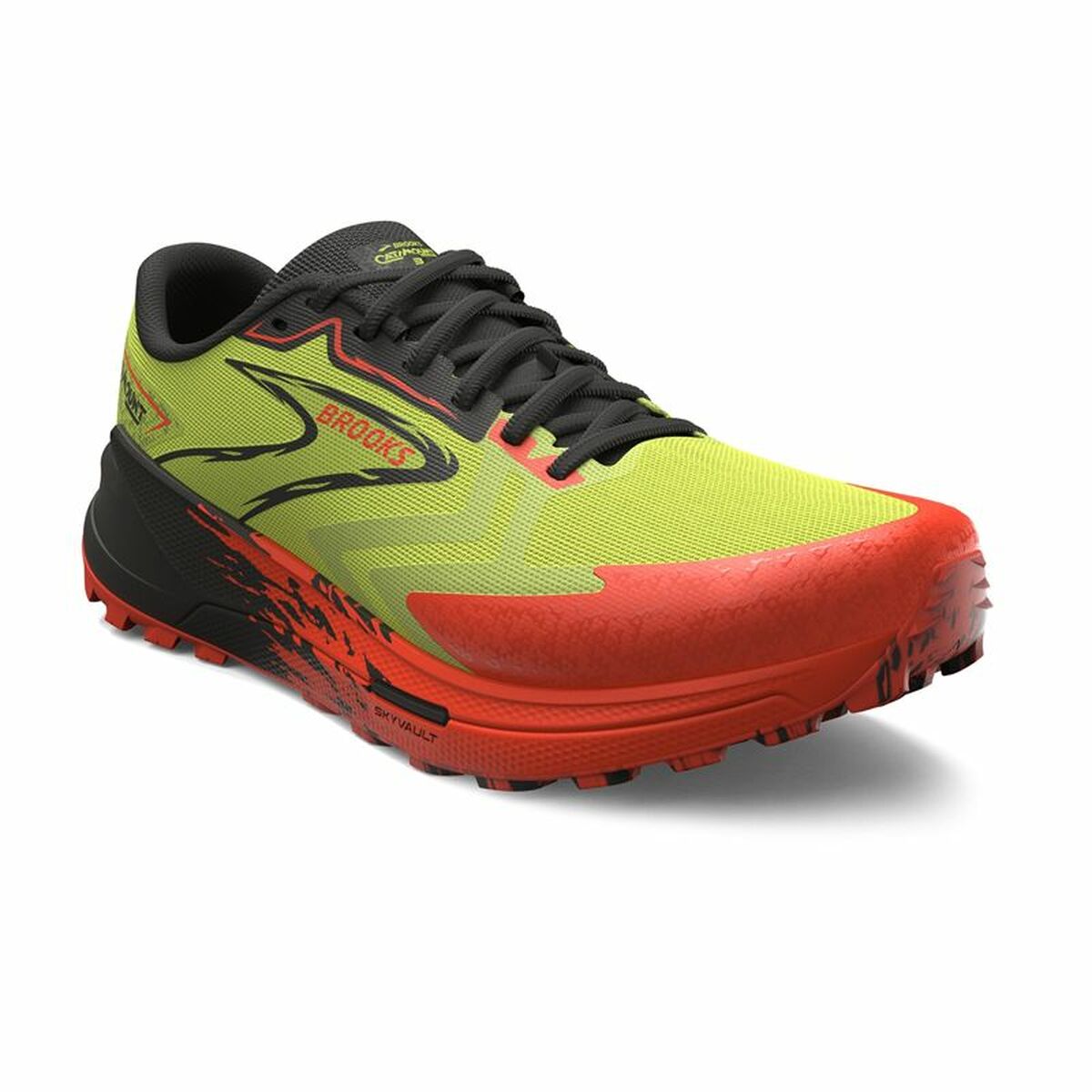 Herren-Sportschuhe Brooks Catamount 3 Gelb Rot - AWK Flagship