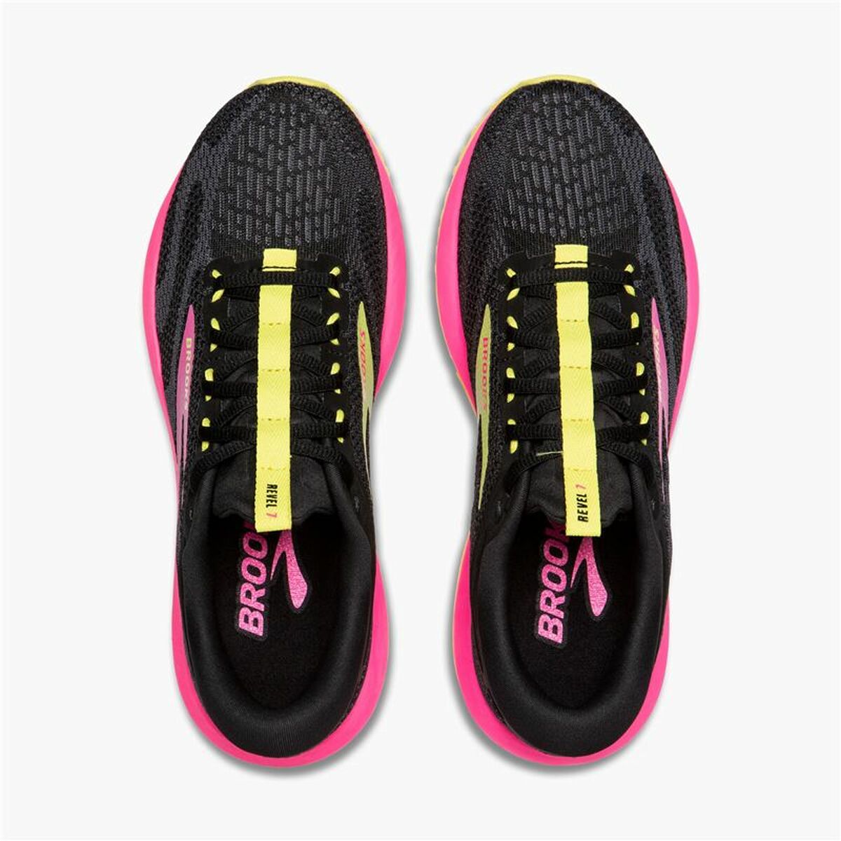 Laufschuhe für Damen Brooks Revel 7 Schwarz Rosa - AWK Flagship