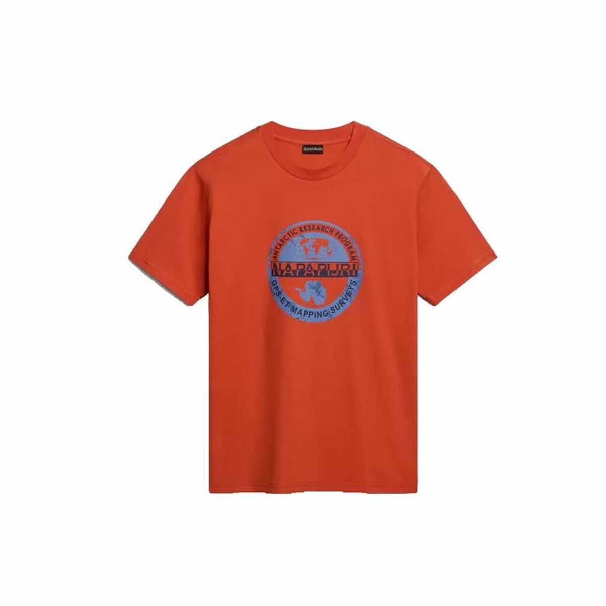 Herren Kurzarm-T-Shirt Napapijri S-Bollo Ss 1 Orange - AWK Flagship