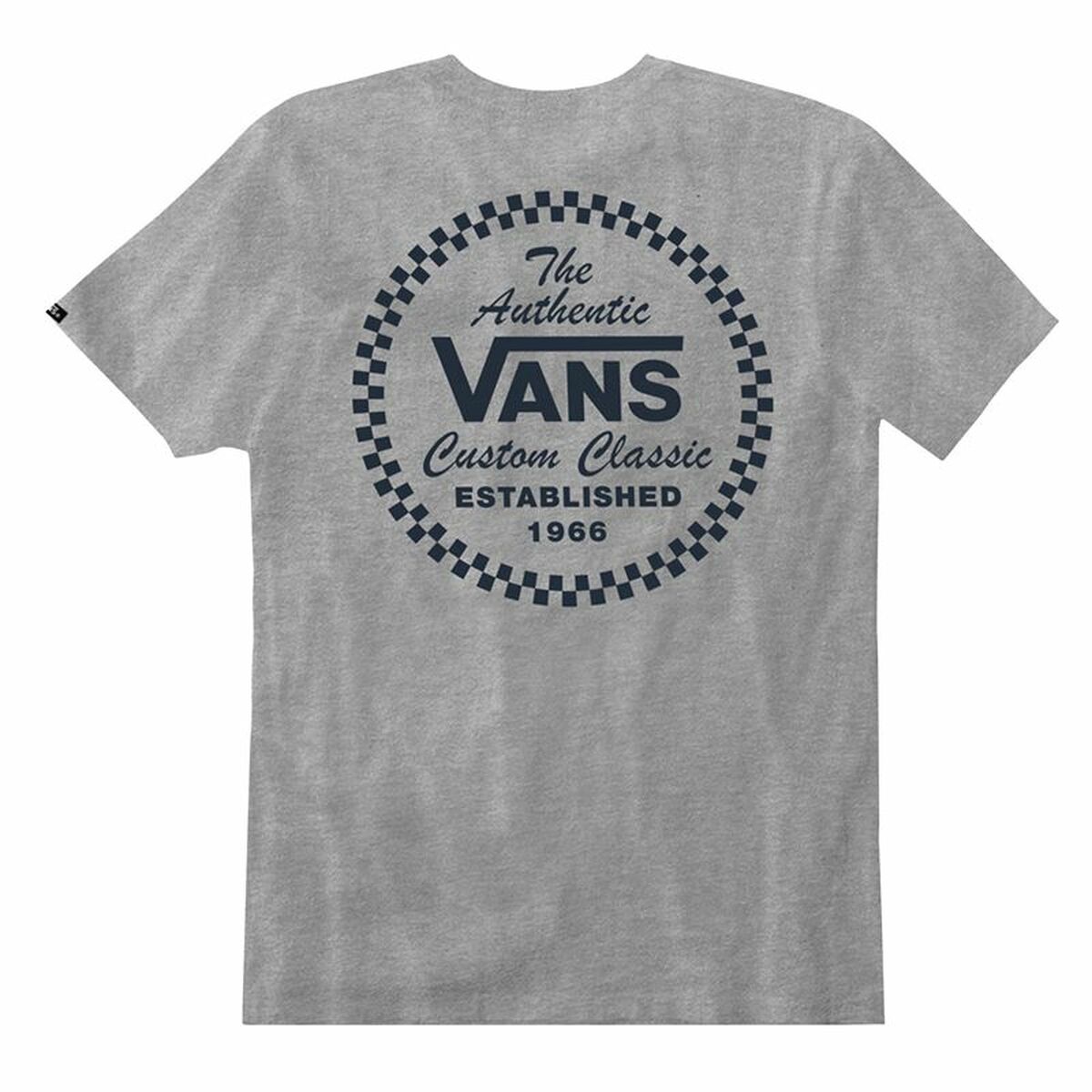 Herren Kurzarm-T-Shirt Vans Custom Class Grau - AWK Flagship