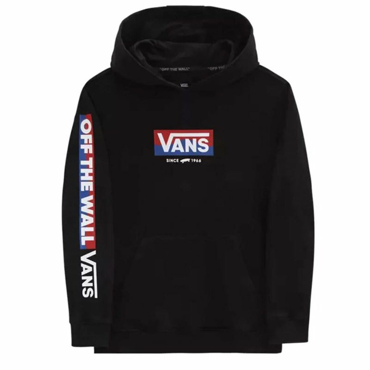 Kinder-Sweatshirt Vans Easy Logo Schwarz - AWK Flagship