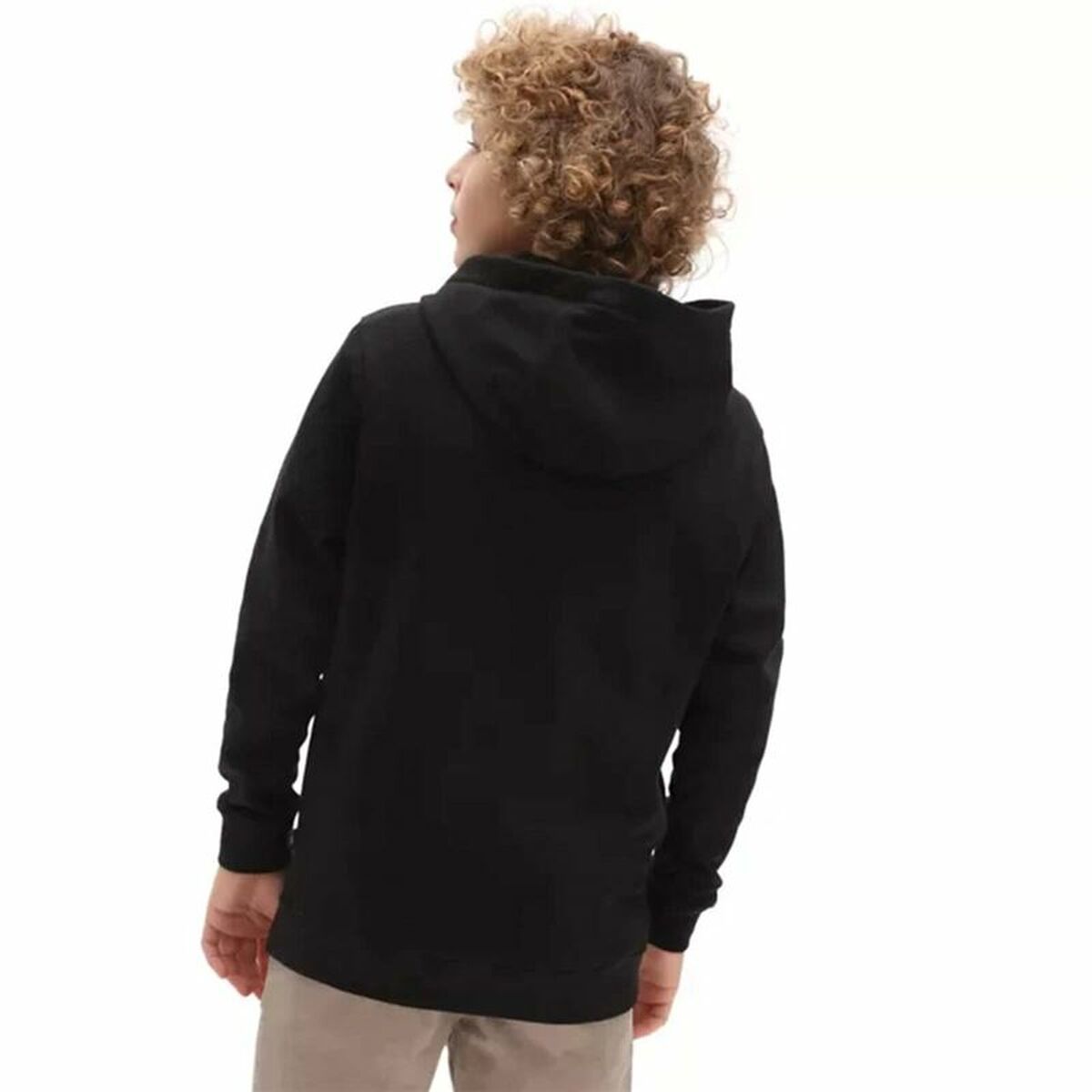 Kinder-Sweatshirt Vans Easy Logo Schwarz - AWK Flagship