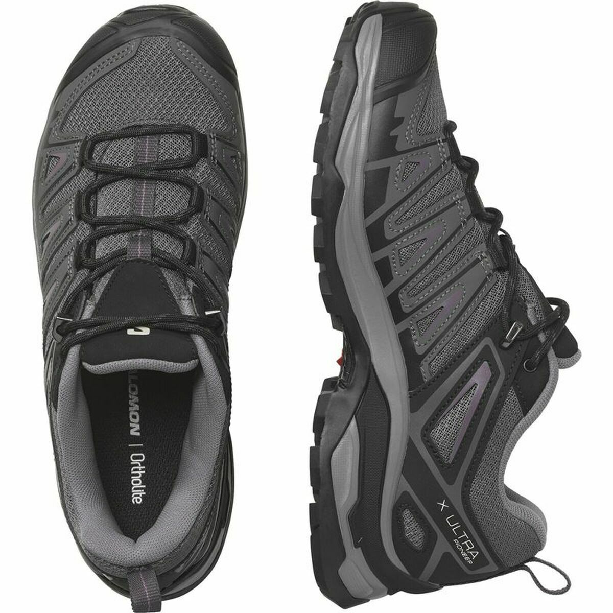 Laufschuhe für Damen Salomon X Ultra Pioneer Berg Dunkelgrau - AWK Flagship