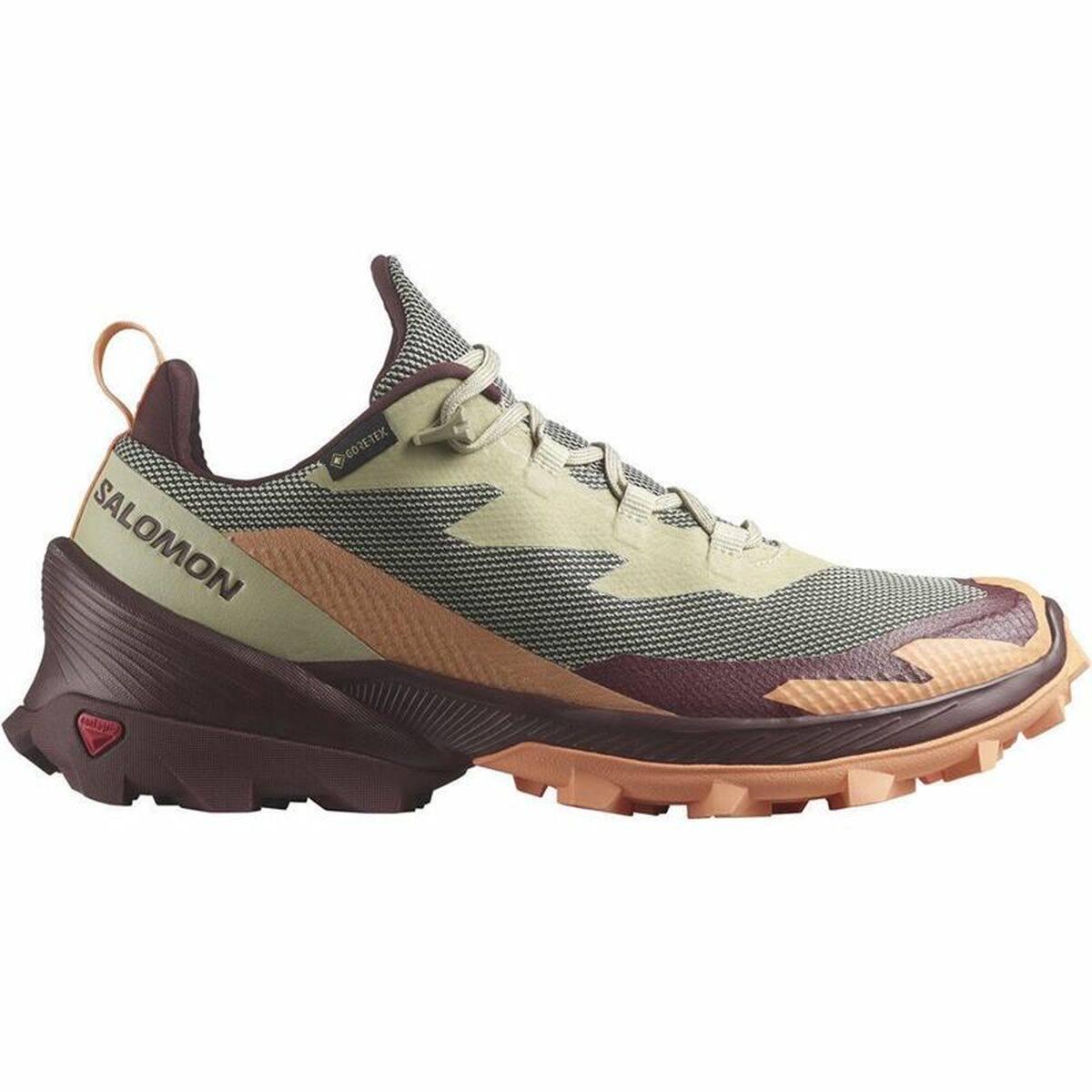 Laufschuhe für Damen Salomon Cross Over 2 Gore - Tex Gelb - AWK Flagship